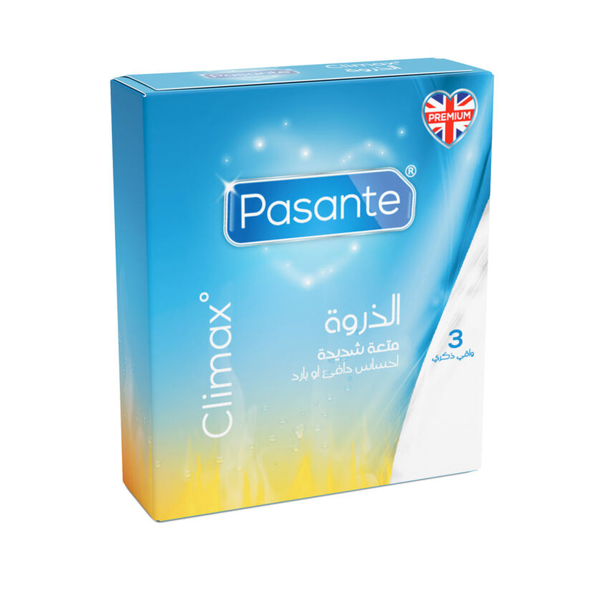 Pasante Climax Condoms 3 PCS